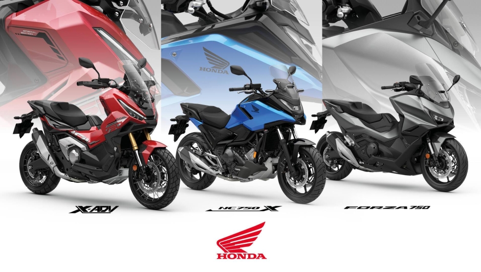  popular X-ADV, Forza 750 and NC750X kickstart Honda’s 27YM road-going range with new colours