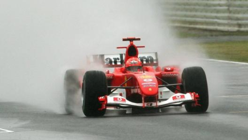 Schumacher, 5 Mondiali con la Ferrari tra 2000 e 2004. Epa