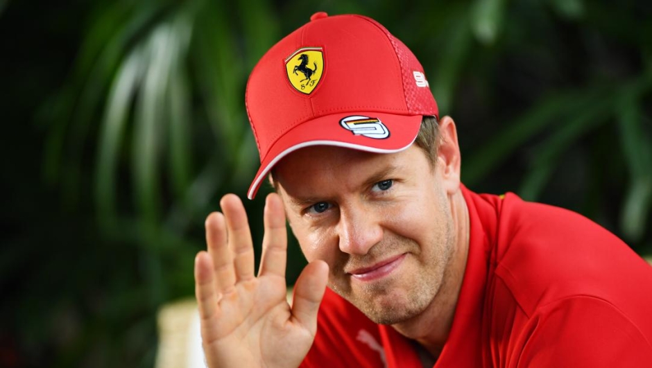 Sebastian Vettel, 32 anni, 4 vittorie a Singapore. Getty