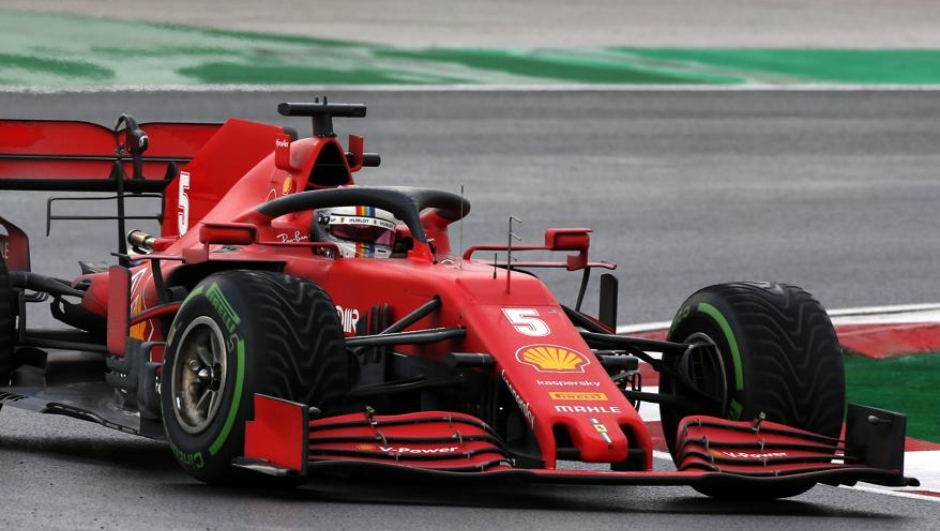 La SF1000 n. 5 di Sebastian Vettel. Getty