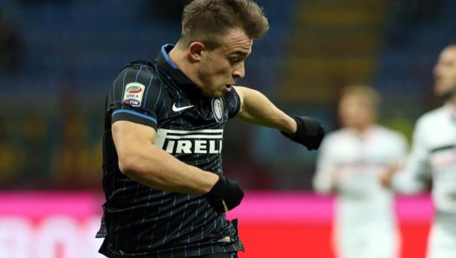 Xherdan Shaqiri in maglia Inter. Ansa