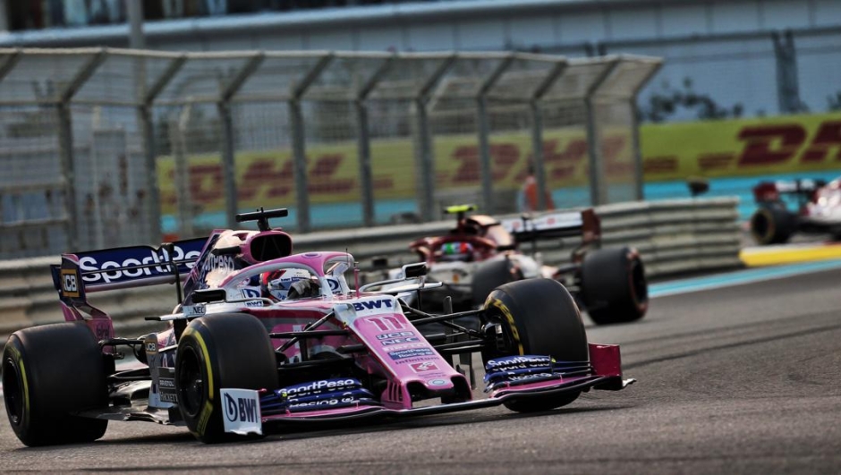 La Racing Point 2019 di Sergio Perez. LAPRESSE