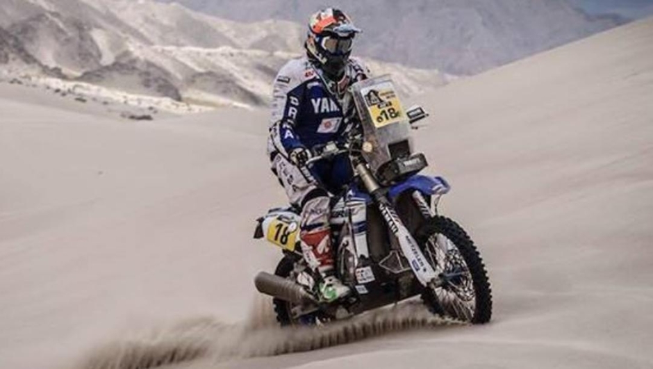 Alessandro Botturi, 44 anni, pilota Yamaha, vincitore dell’ultima Africa Eco Race, nel 2019. LAPRESSE