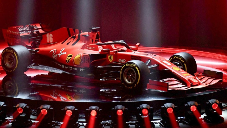 La Ferrari SF1000 per la stagione 2020. Afp