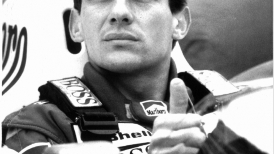 Ayrton Senna, nato il 20 marzo 1960. Ap