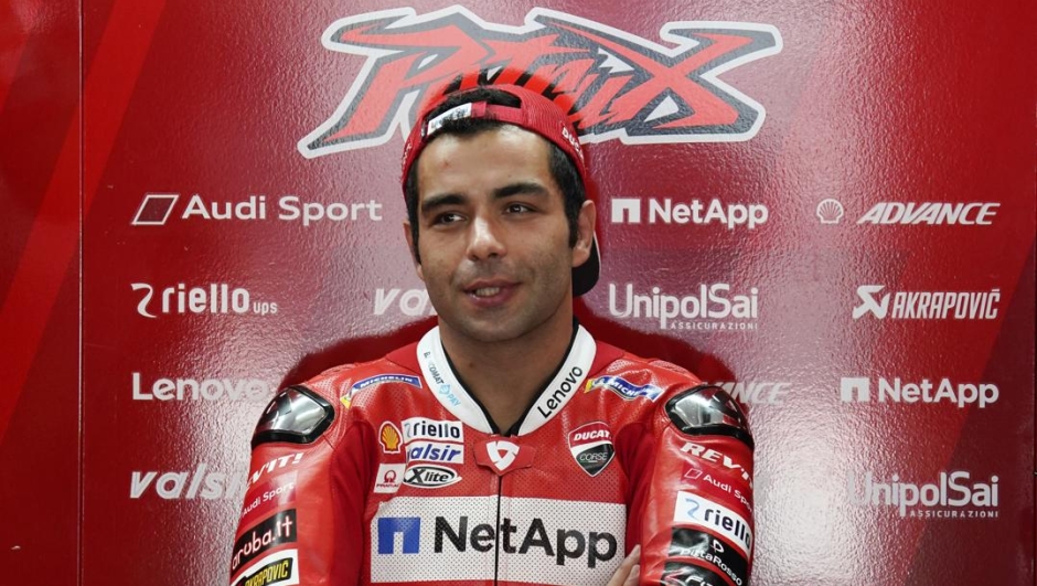 Il pilota Ducati Danilo Petrucci, 29 anni.