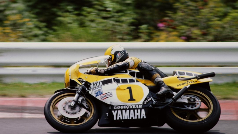 Roberts su Yamaha campione del mondo nel 1980