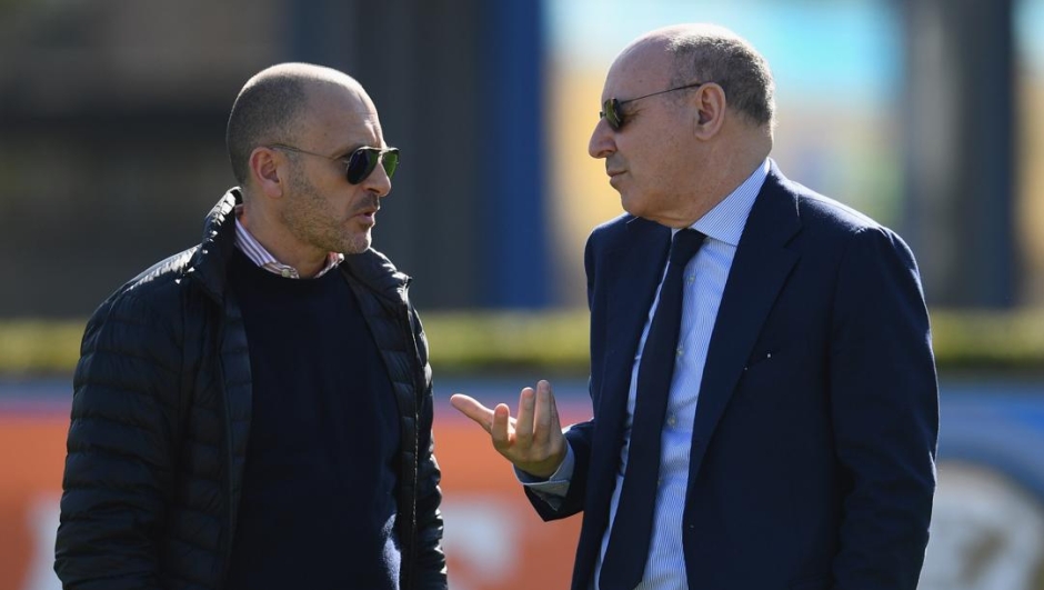 Piero Ausilio e Beppe Marotta. Getty