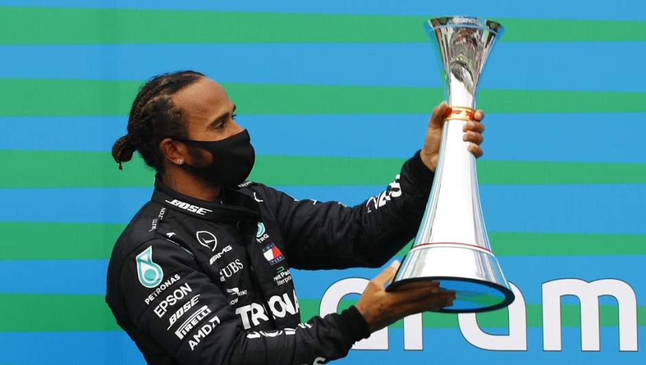 Lewis Hamilton, campione del mondo in carica. Getty