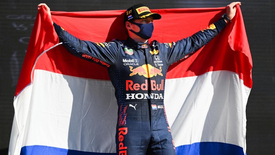 Max Verstappen, 23 anni, leader della classifica iridata 2021. Getty