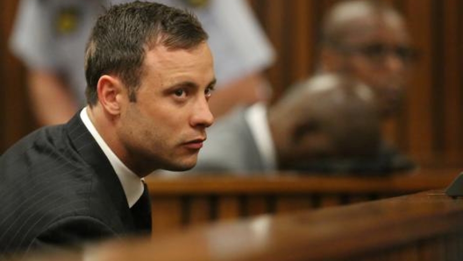 Oscar Pistorius durante il processo nel 2014.AP