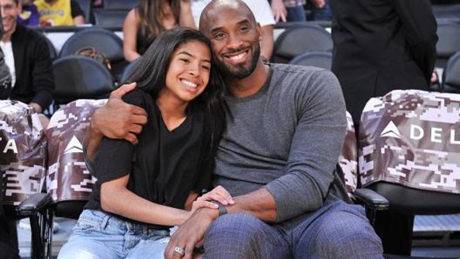 Kobe Bryant con la figlia Gianna, tragicamente scomparsi nel febbraio 2020. Getty