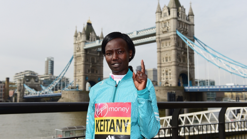 Mary Keitany, London Marathon