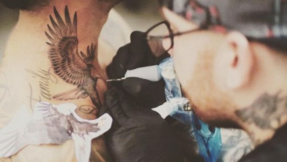 Il tatuaggio dell'aquila per Hamilton