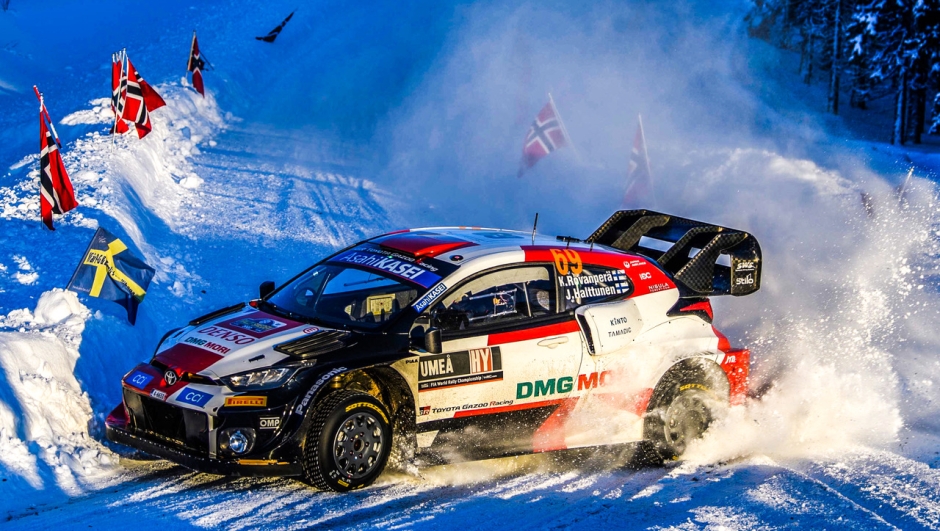Kalle Rovanpera (Toyota GR Yaris Rally1) vince il Rally della Svezia 2022