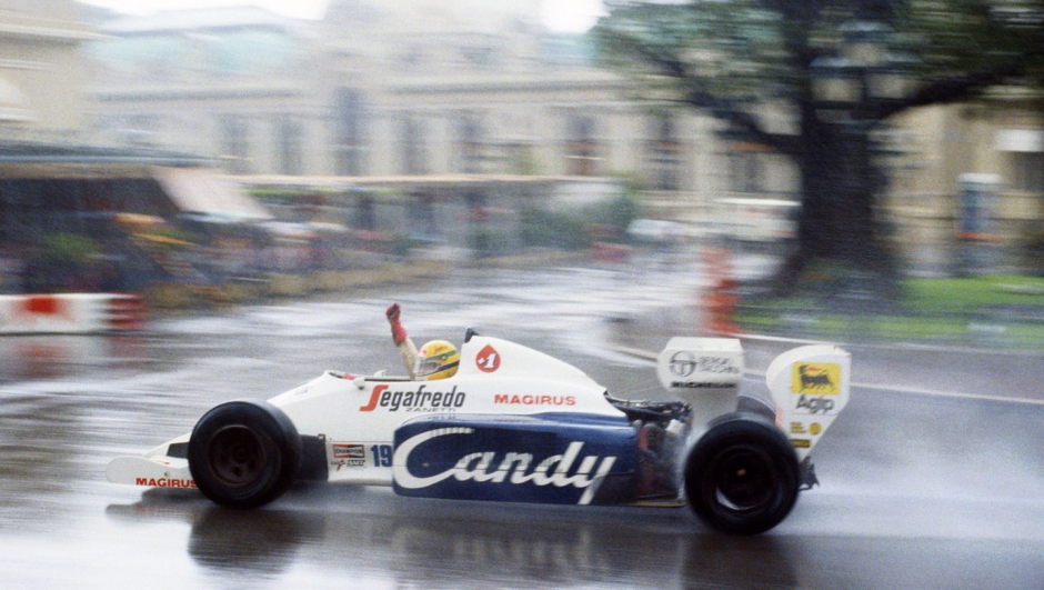 Ayrton Senna a Monaco nel 1984