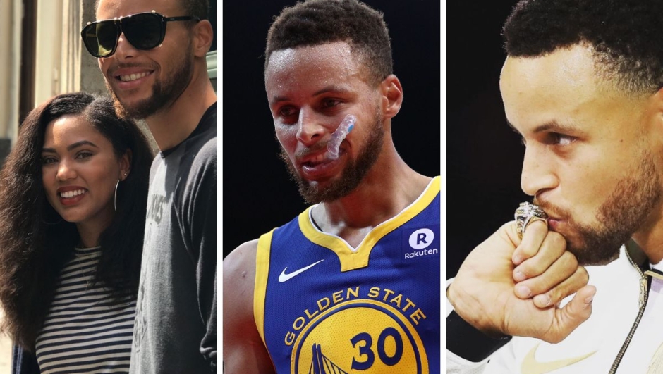 Stephen Curry NBA Finals Warriors-Celtics