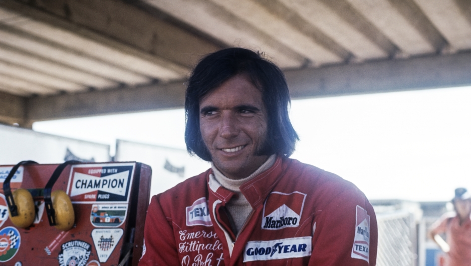 Emerson Fittipaldi, Grand Prix of Brazil, Interlagos, 27 January 1974. (Photo by Bernard Cahier/Getty Images)