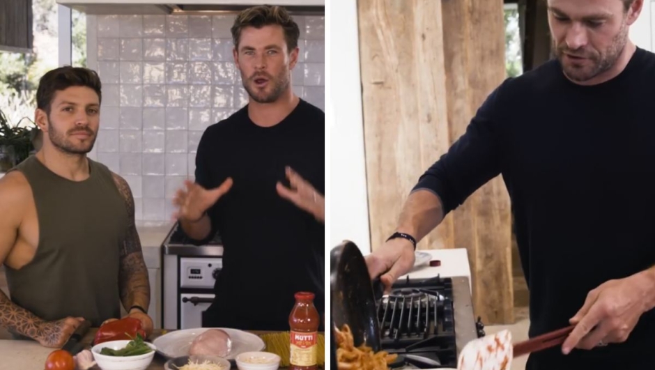 La pasta al pollo di Chris Hemsworth: