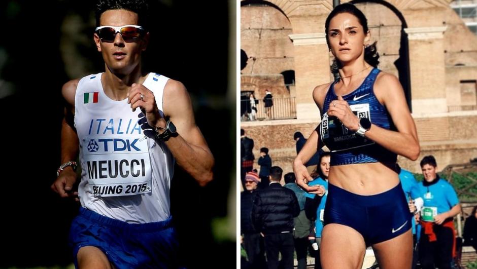 Maratonina di Pisa 2022 Tricolori azzurri del fondo