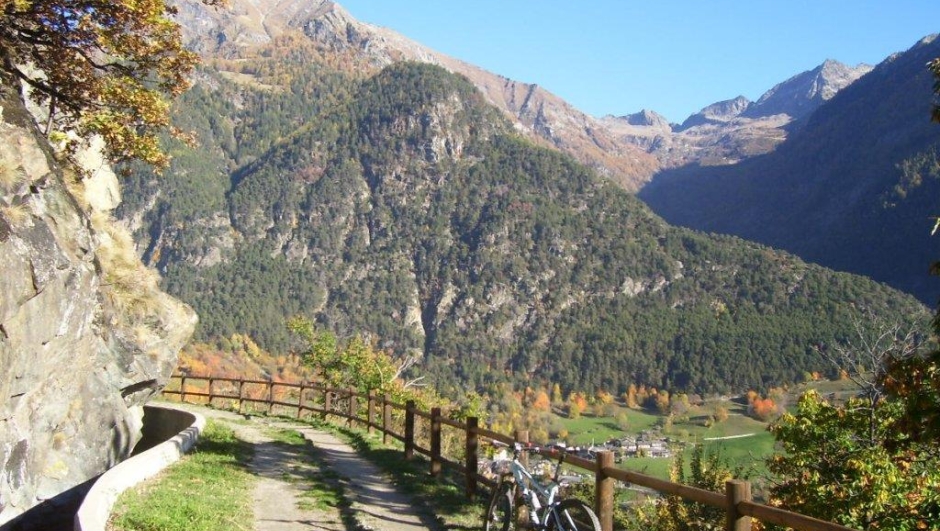 Il vallone di Chansten (foto Regione Valle d'Aosta)