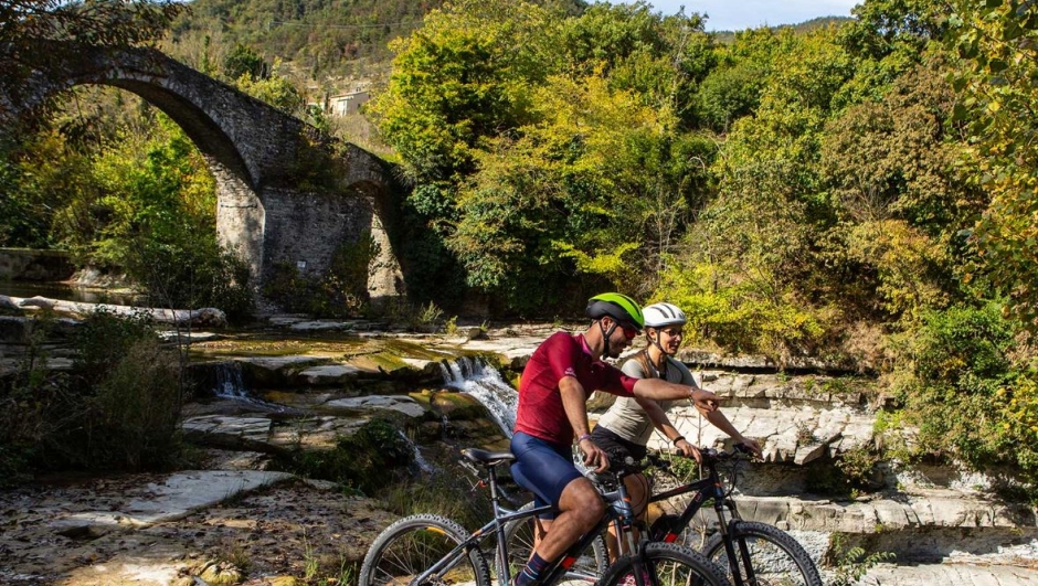 Il percorso intorno ad Alfero è adatto alla mountain bike (foto Regione Emilia Romagna)