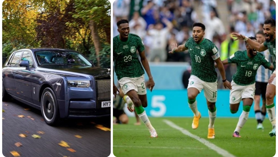 I giocatori dell'Arabia Saudita riceveranno un "bonus Rolls-Royce"
