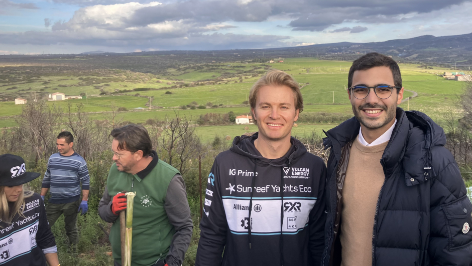 Nico Rosberg in Sardegna