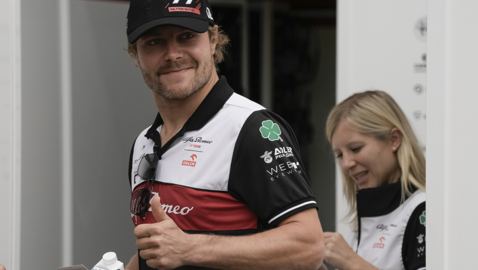 Valtteri Bottas, 33 anni, dal 2013 in F1. AP