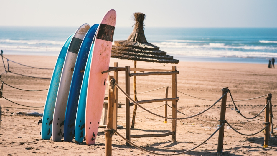 Marocco Portogallo surf sfida sulla tavola