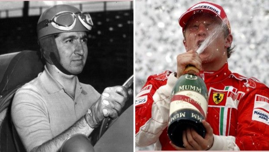 Alberto Ascari e Kimi Raikkonen, il primo e l'ultimo iridato della Ferrari
