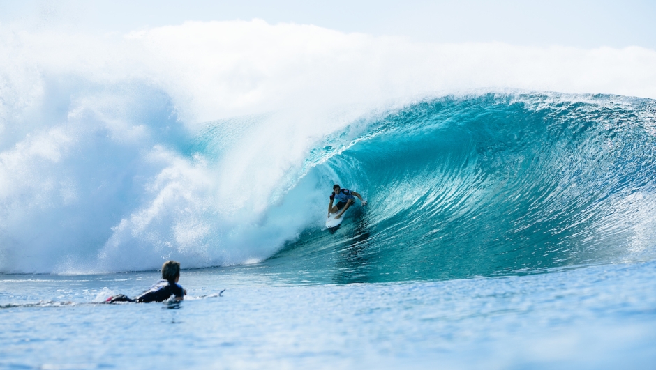 Fioravanti ad Haleiwa, Hawaii. Ph. Brent Bielmann/World Surf League