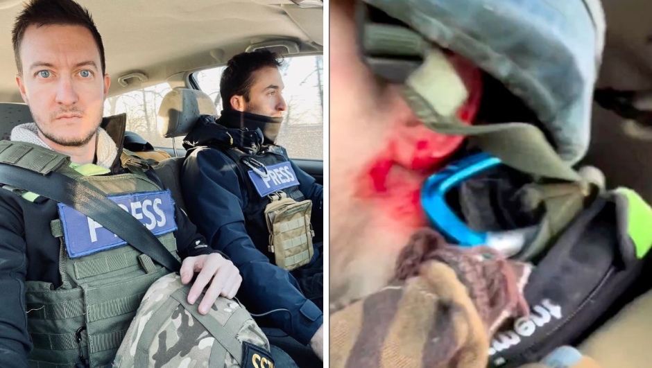 Giornalisti italiani feriti a Kherson