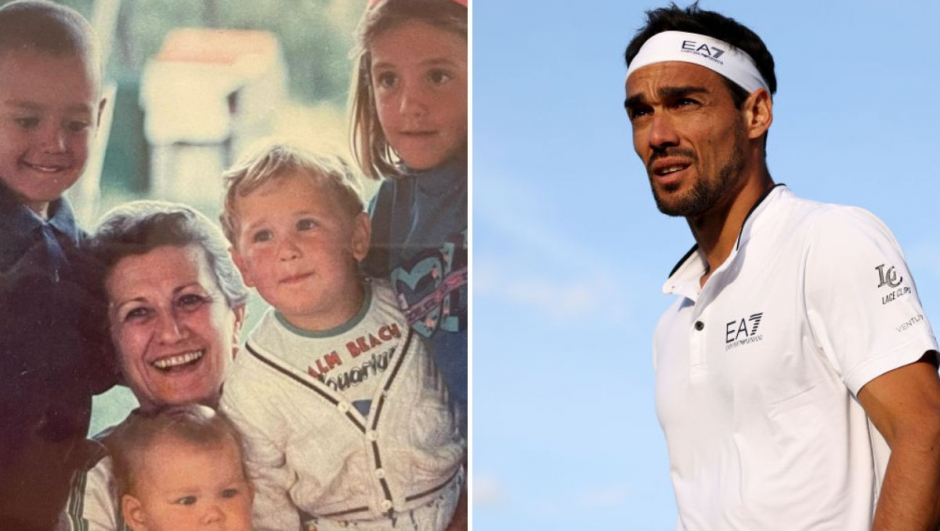 Fognini il ricordo della nonna