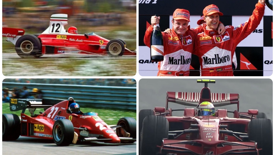 Da Lauda a Massa: alcuni volti iconici della storia della Ferrari