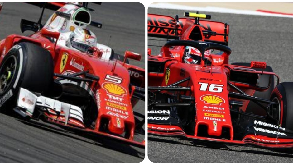 Da Sebastian Vettel a Charles Leclerc: due dei quattro piloti su Ferrari SF