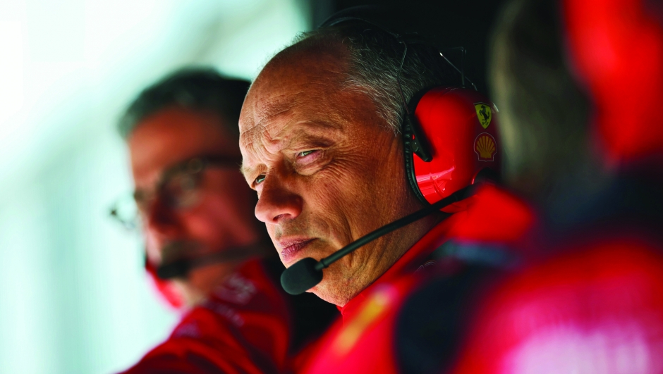 Frederic Vasseur, team principal Ferrari. GETTY