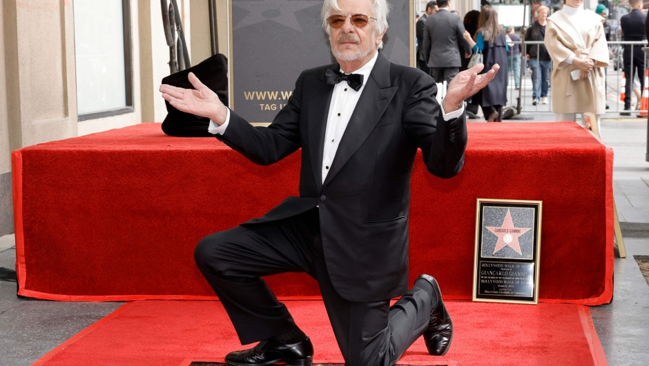HOLLYWOOD, CALIFORNIA - MARCH 06: Giancarlo Giannini appears at The Hollywood Walk of Fame Star Ceremony honoring Giancarlo Giannini on March 06, 2023 in Hollywood, California.   Kevin Winter/Getty Images/AFP (Photo by KEVIN WINTER / GETTY IMAGES NORTH AMERICA / Getty Images via AFP)