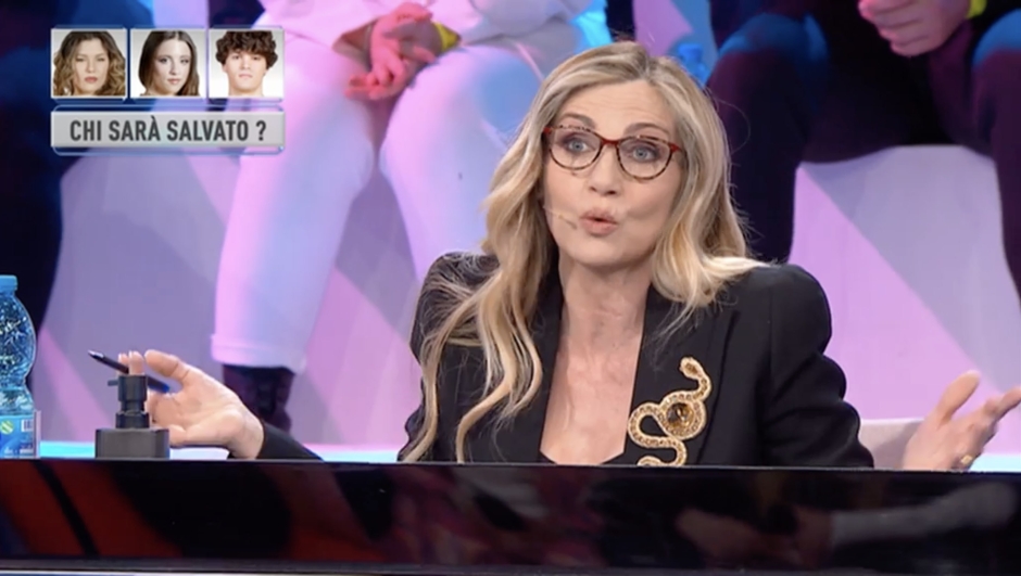 Lorella Cuccarini alla prima puntata del serale di Amici22