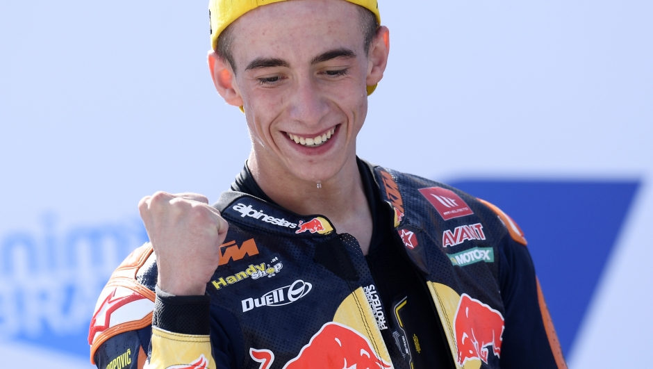 Pedro Acosta, 18 anni, ha vinto la Moto3 nel 2021