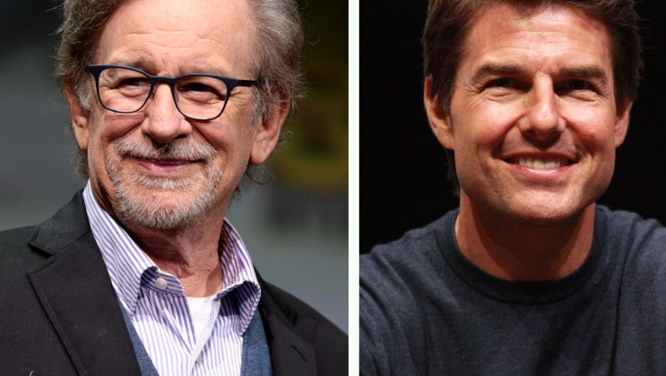 Steven Spielberg e Tom Cruise