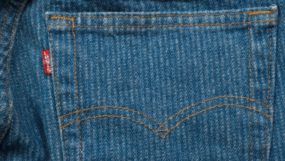 Lot 26501-0165 Women's denim jeans 1980s