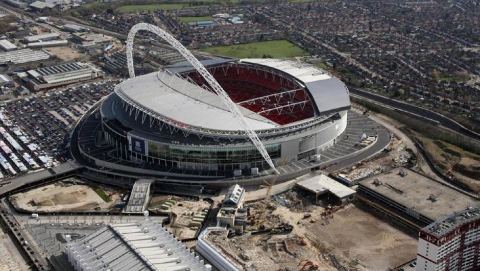 Il nuovo Wembley. Ap