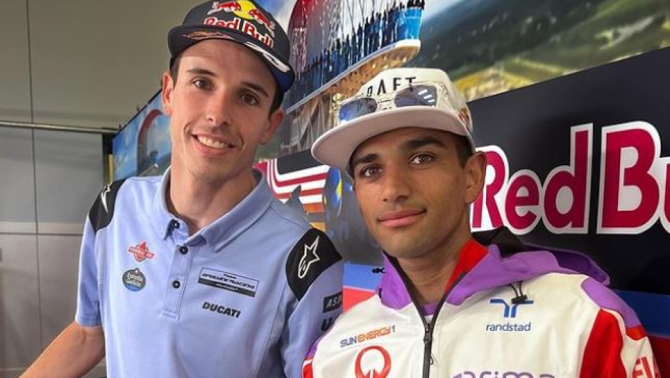 Alex Marquez (a sin.) e Jorge Martin (Instagram Pramac Racing)