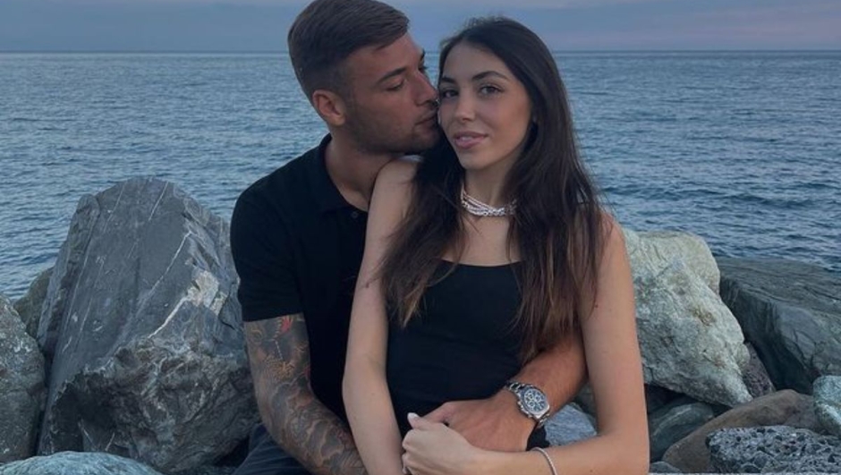 Virginia Mihajlovic si sposa con il calciatore Alessandro Vogliacco