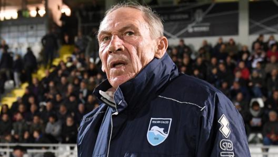 Zdenek Zeman, allenatore del Pescara