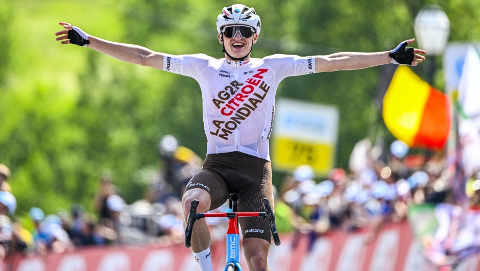 Tour de Suisse 2023 - 86th Edition - 4th stage Monthey - Leukerbad 152,5 km - 14/06/2023 - Felix Gall (AUT- AG2R Citroen Team) - photo Vincent Kalut/PN/SprintCyclingAgency©2023
