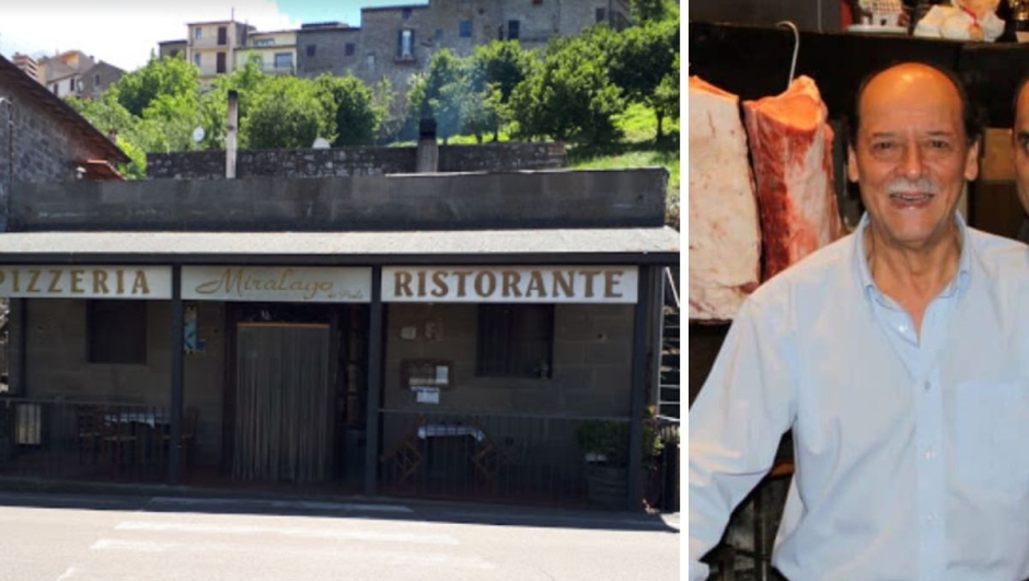 Montefiascone, terrapieno crolla su un ristorante: morto il titolare