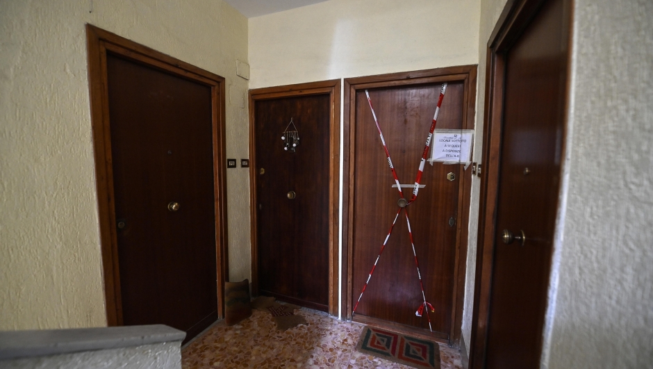 L'appartamento del giovane arrestato per l'omicidio di Michelle Maria Causo a Primavalle, Roma, 29 giugno 2023. ANSA/RICCARDO ANTIMIANI