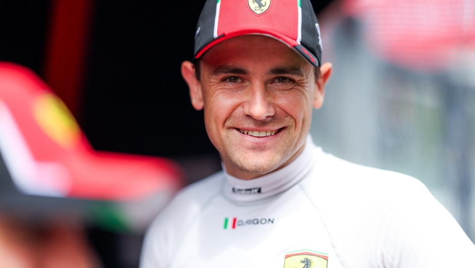 Davide Rigon, 36 anni, è pilota Ferrari in diversi campionati di resistenza